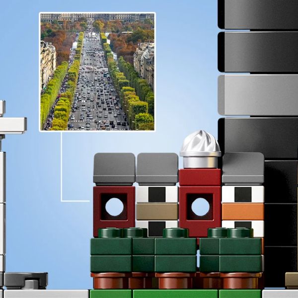 Конструктор LEGO Architecture Париж, 649 деталей, 12+ photo 11