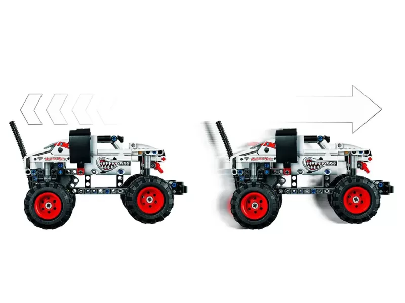 Конструктор LEGO Technic Внедорожник монстр-трак Далматин, 244 детали, 7+ photo 3
