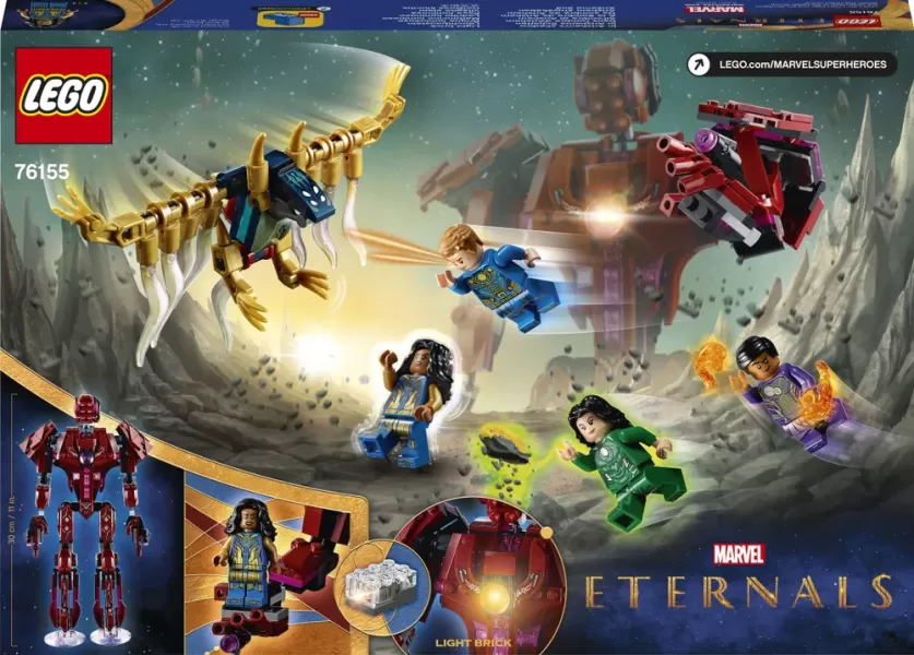 Конструктор LEGO Super Heroes Вечные перед лицом Аришема, 693 детали, 7+ photo 2